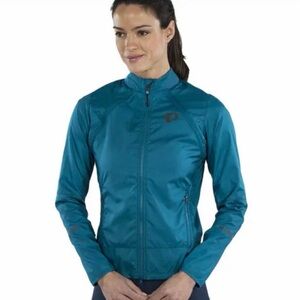 Pearl Izumi Women's Quest Barrier Convertible Teal Jacket